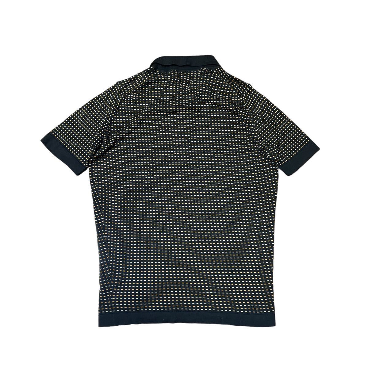 JOHN SMEDLEY made in Englandsi- Islay ndo cotton John Smedley polo-shirt with short sleeves total pattern S