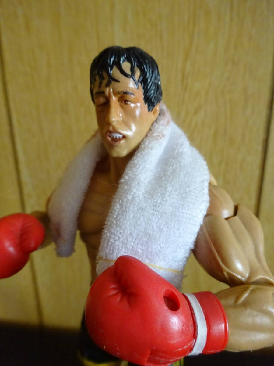 ロッキー　フィギュア　ROCKY Ⅱ　シルベスター・スタローン　ロッキー・バルボア　ボクシング　ジャックス アポロとの死闘_画像4