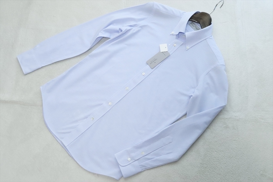 未使用 makers shirt 鎌倉 メーカーズシャツ メンズ BD ドレスシャツ 39 ブルー_画像3