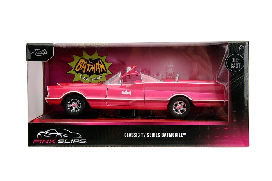 Jada Toys 1/24 ピンク　バットモービル　未開封　ミニカー　ジャダトイズ　ホットウィール　京商　バットマン　DC　ピンクスリップ_画像1