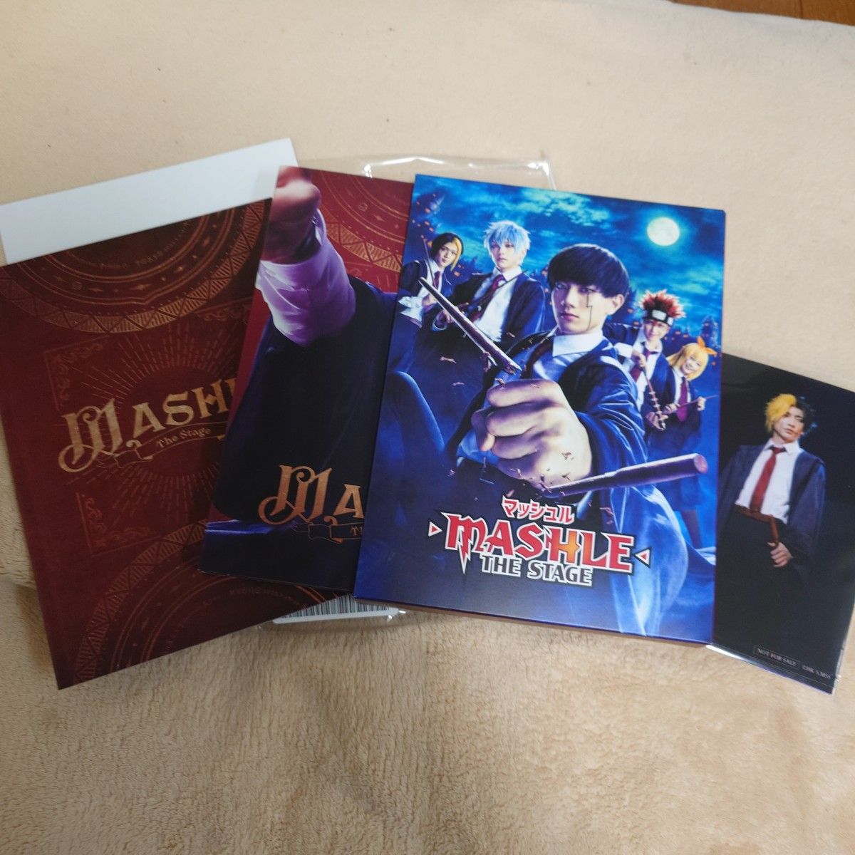 マッシュル-MASHLE- THE STAGE〈完全生産限定版・2枚組〉」 特典 マッシュル-MASHLE- THE STAGE〈完全生産限定版・2枚組〉」 特典