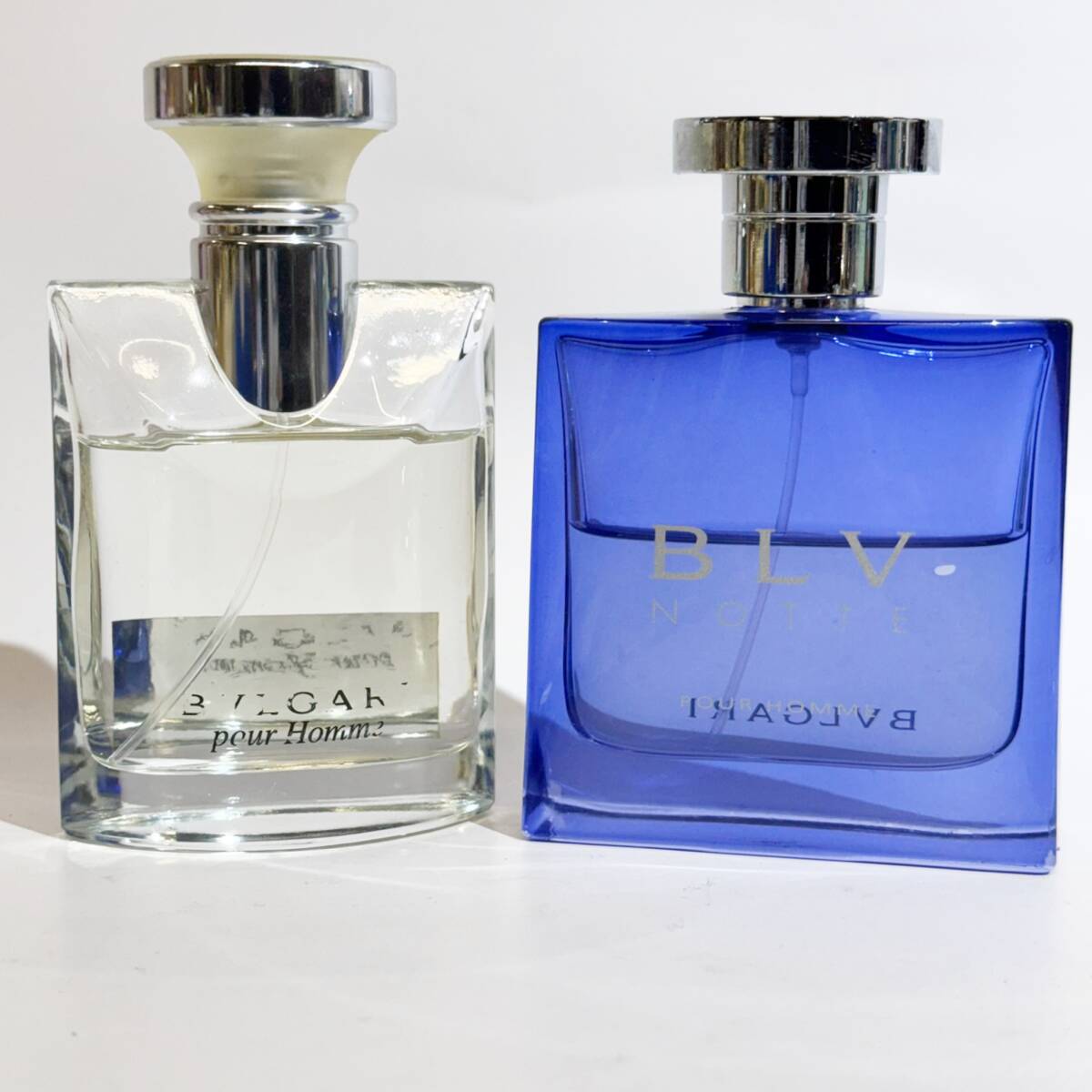 BVLGARI BVLGARY * perfume set * pool Homme, blue,o puff meo-teve-ru, pool fem, black, aqua 