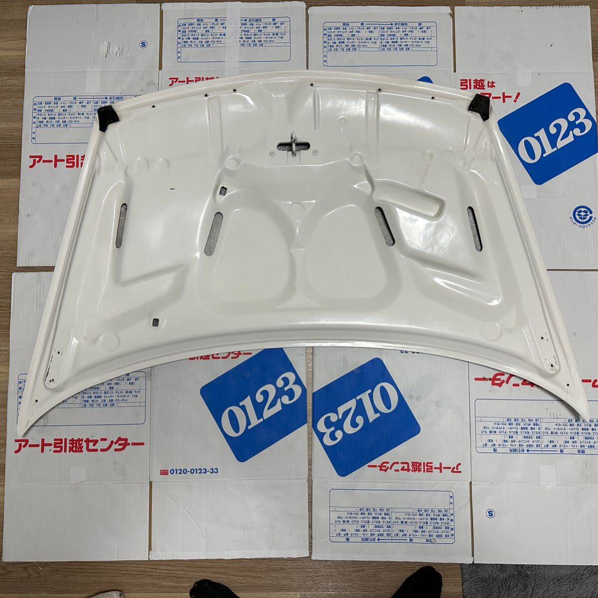 FD2 シビック タイプR 無限 カーボンボンネット 中古 美品の画像4