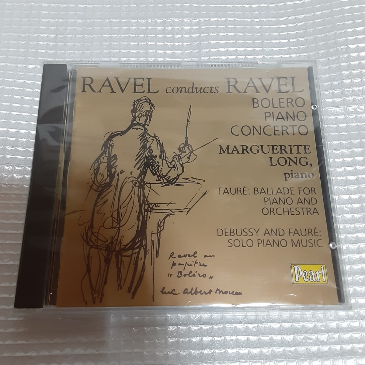 ● pearl UK ラヴェル 自作自演集 マルグリット・ロン ボレロ ピアノ協奏曲 他 GEMM CD 9927 RAVEL MARGUERITE LONGの画像1