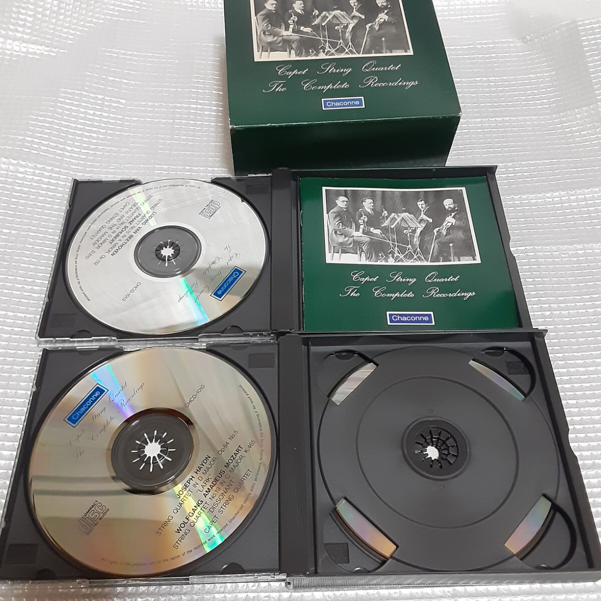 ●希少 Chaconne CHCD-1010~1015 6CD-BOX カペー弦楽四重奏団／全録音集 Capet String Quartet / The Complete Recordings_画像6