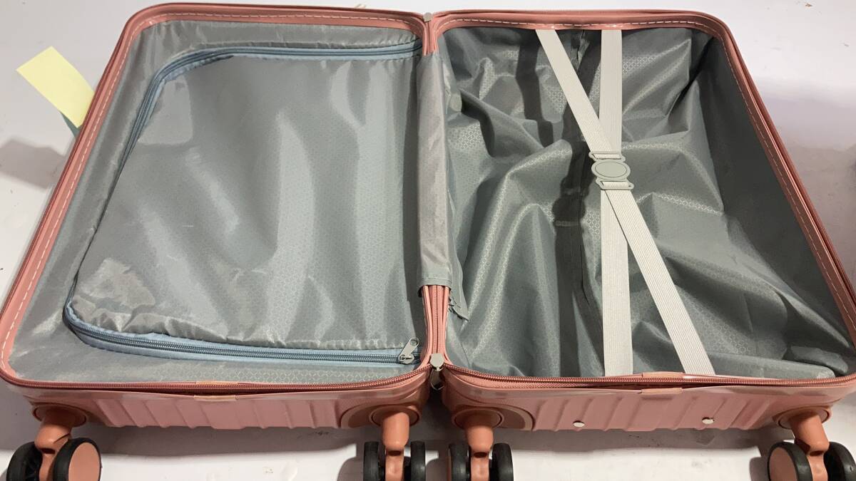 スーツケース　Sサイズ　ローズピンク　キャリーバック　キャリーケース　ytb25　　_画像6