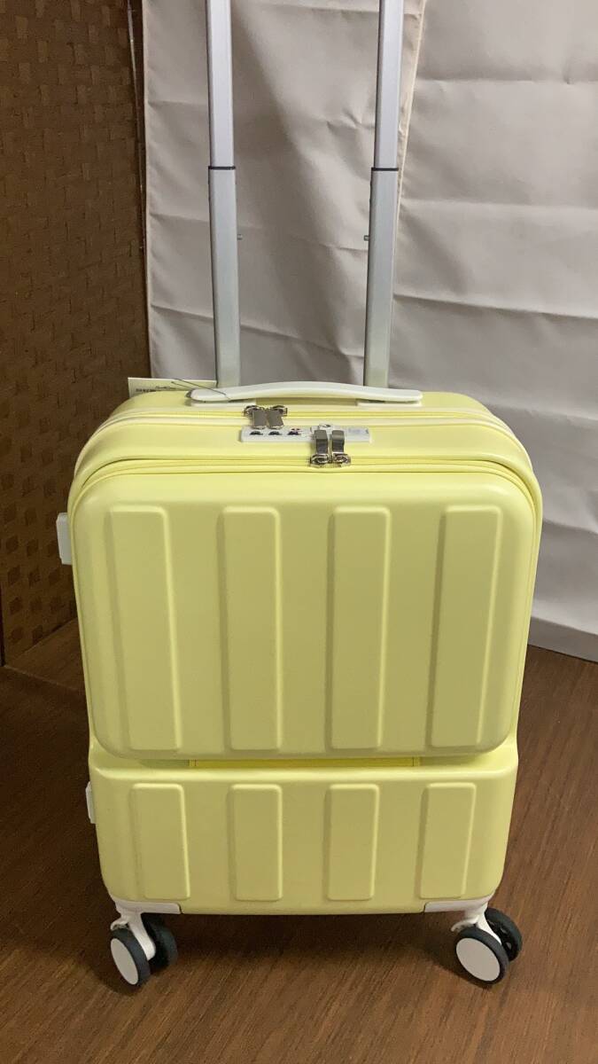 スーツケース　Sサイズ　イエロー　キャリーバック　キャリーケース　SC179-20-YL HE001_画像1