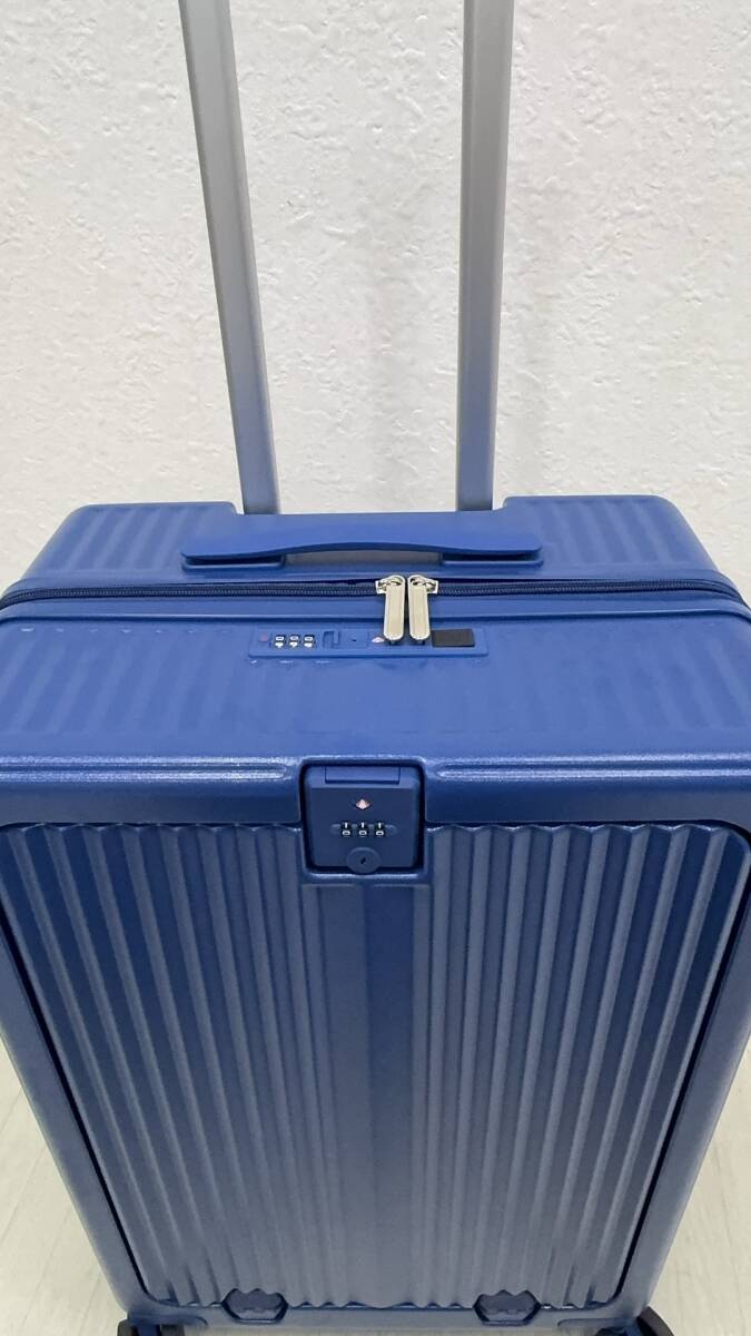 スーツケース　Mサイズ　ダークブルー　キャリーバック　キャリーケース　SC301-24-DBL HE077_画像4