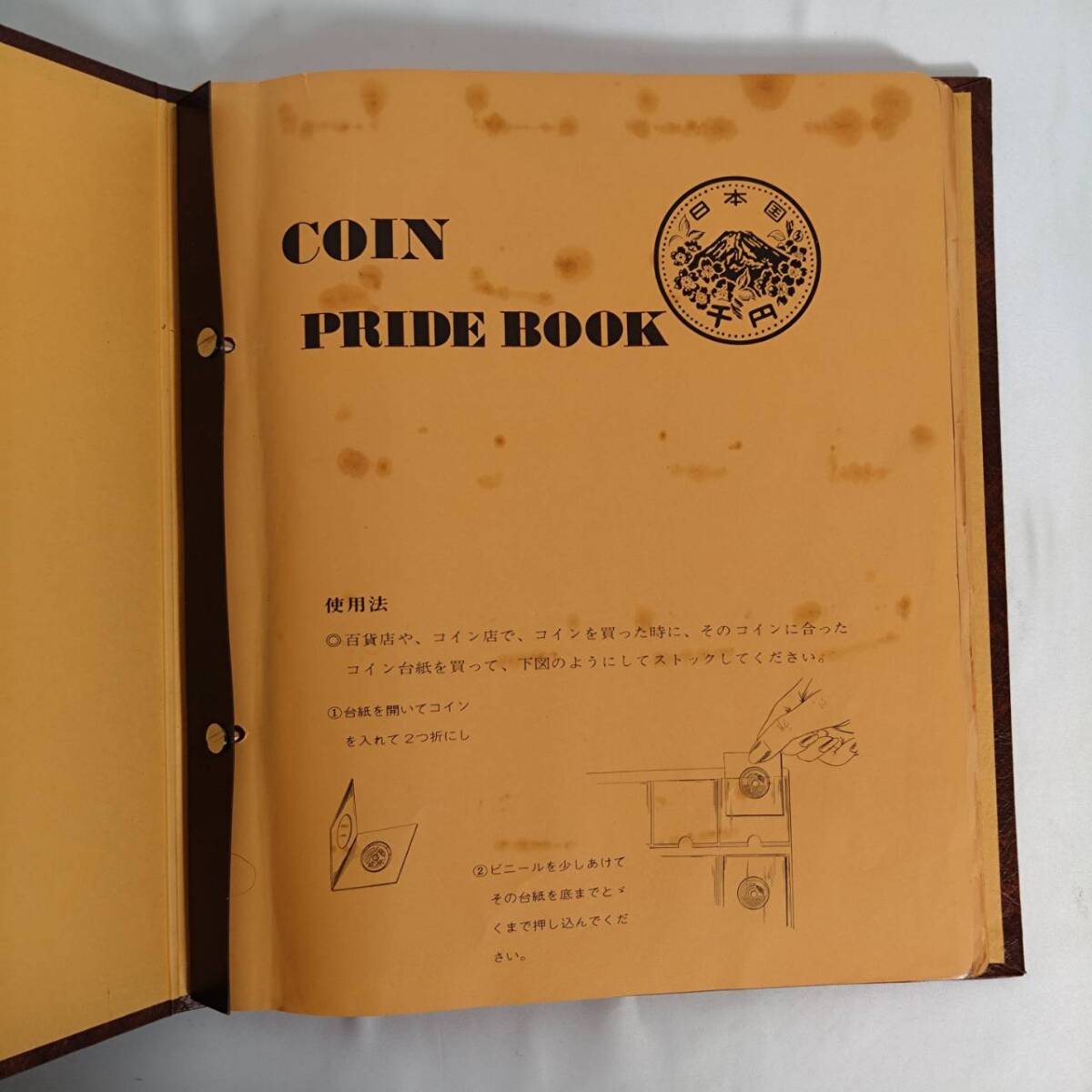 K) コイン プライドブック COIN PRIDE BOOK コインアルバム ファイル 貨幣なしアルバムのみ C0702_画像5