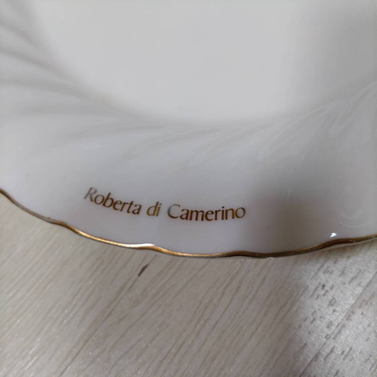K) Roberta di Camerino ロベルタ ディ カメリーノ プレート オーロラボウル 2個セット 食器 お皿 サラダボウル C0709_画像3
