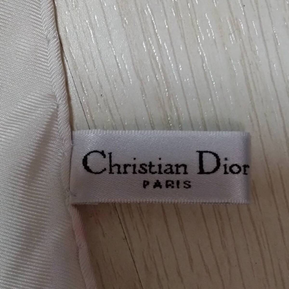 K) Christian Dior クリスチャンディオール スカーフ シルク ブランド レディース ファッション小物 服飾品 約85×85㎝ C2705_画像8
