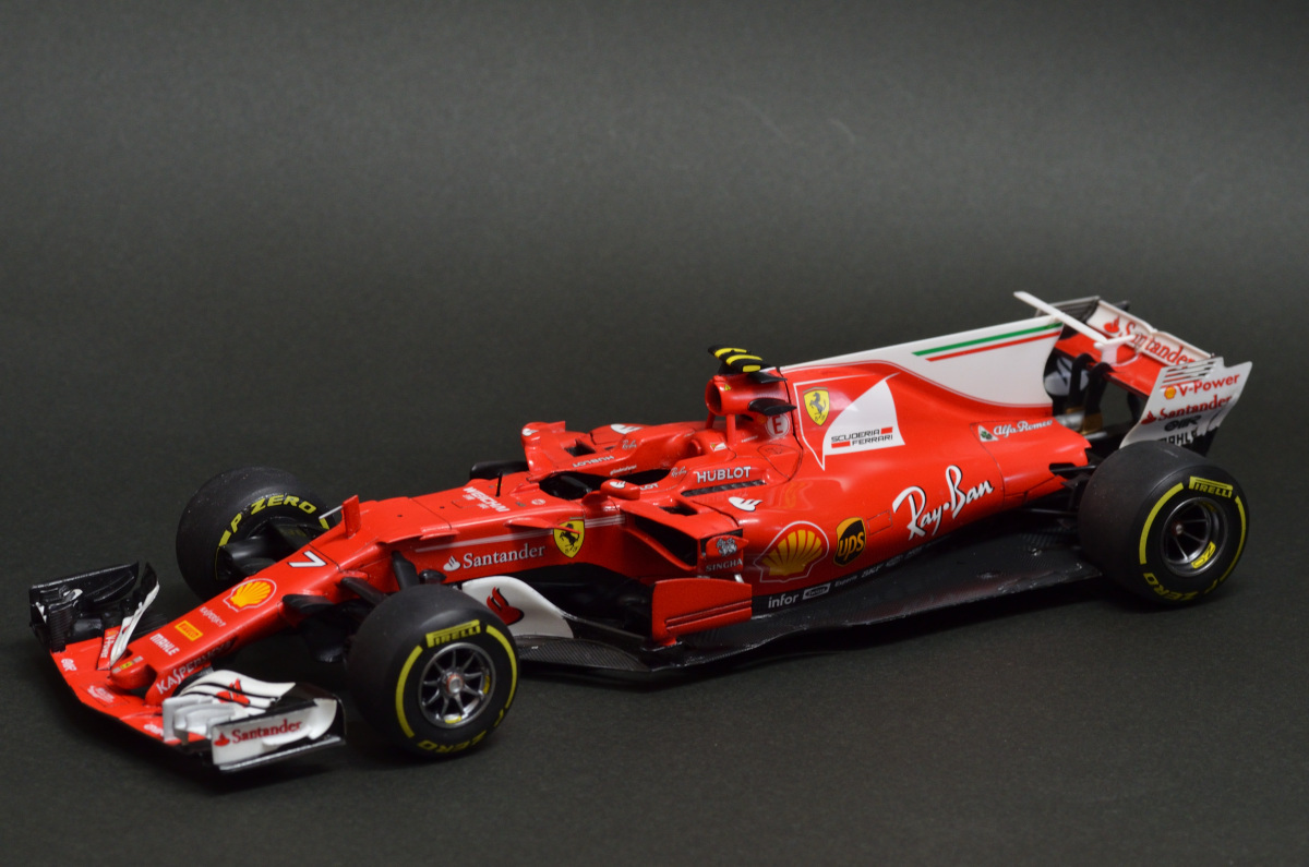 タミヤ　1/20　フェラーリSF70H　完成品_画像7