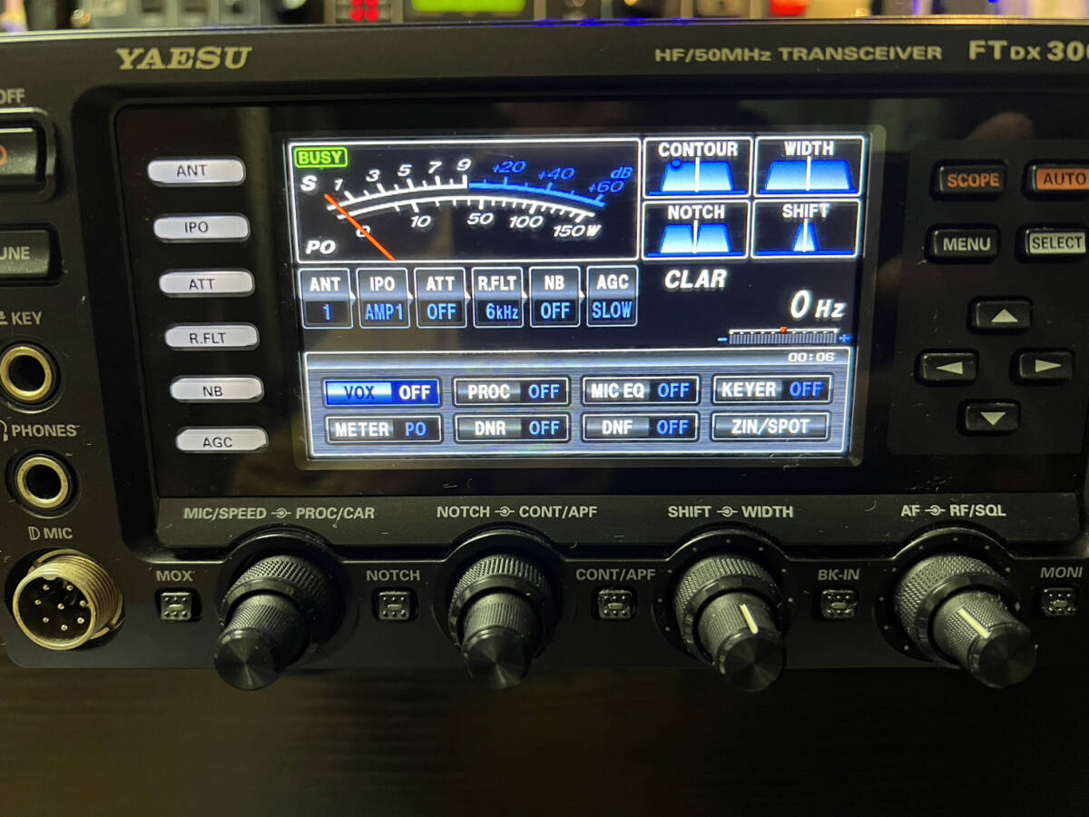 YAESU FTDX-3000 D 100w HF/50MHz帯オールモードトランシーバーの画像2