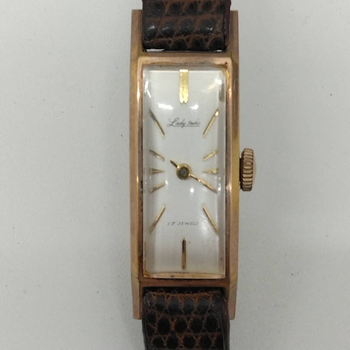 #2612A 腕時計 SEIKO セイコー Lady Seiko レディーセイコー 4037 17Jewels EGP 20MICRONS 刻印 出品時稼働品 中古品 保管品の画像1