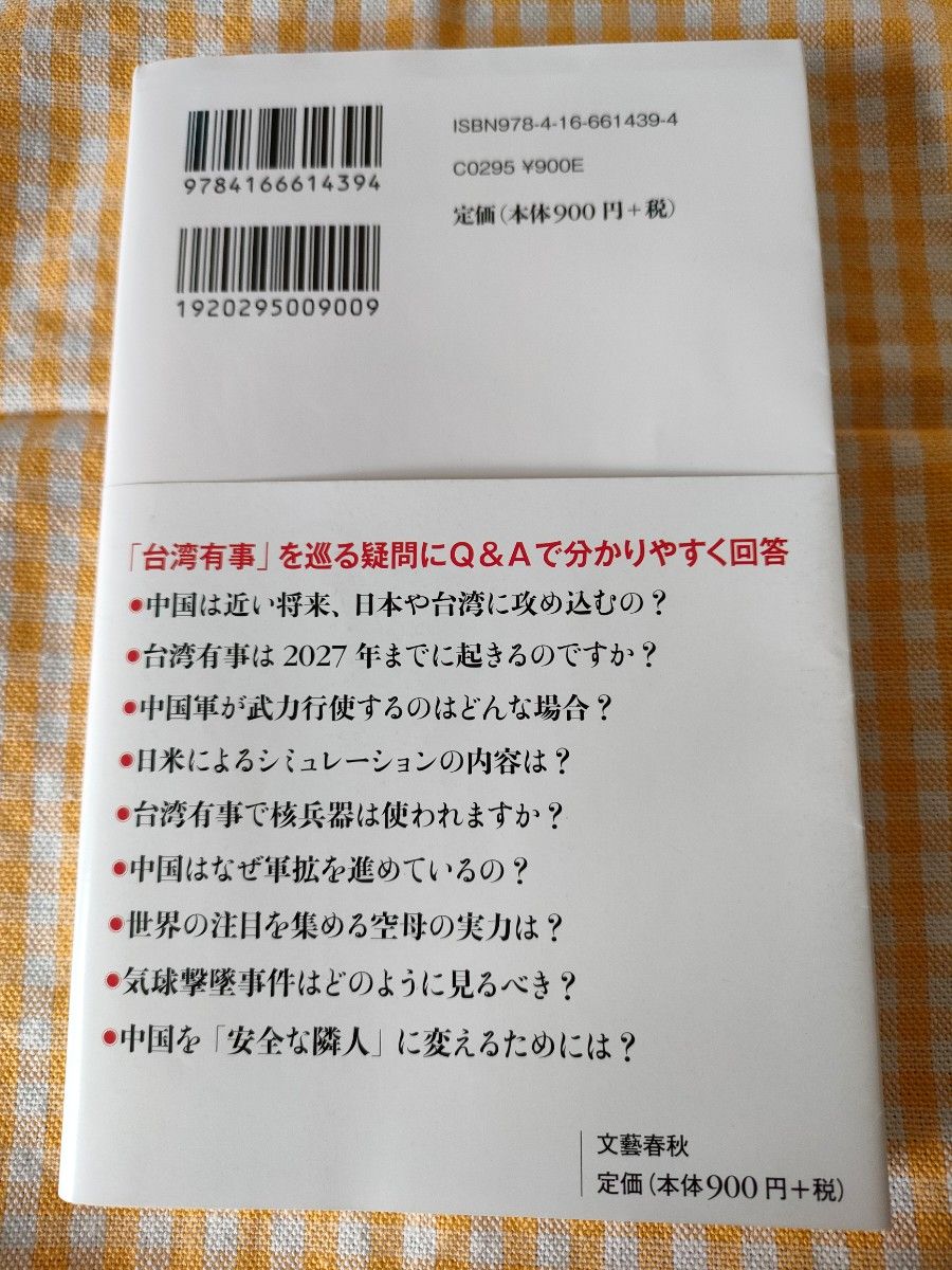 日本人が知らない台湾有事