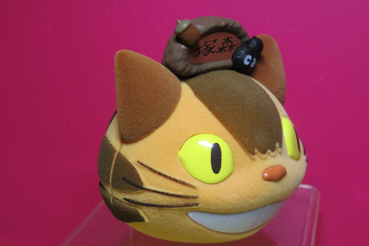  Ghibli кошка автобус ..... line .. кольцо фигурка Tonari no Totoro flocky 