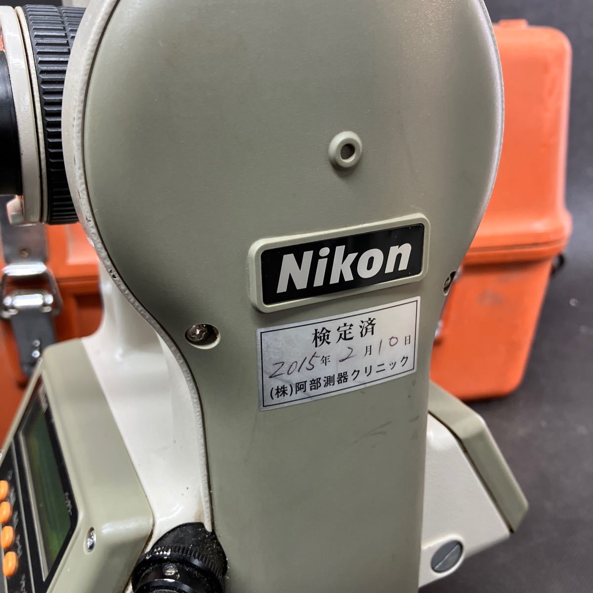 Nikon ニコン デジタルセオドライト NE-20LC 中古電源動作確認済み！2015年公正 送料無料_画像3