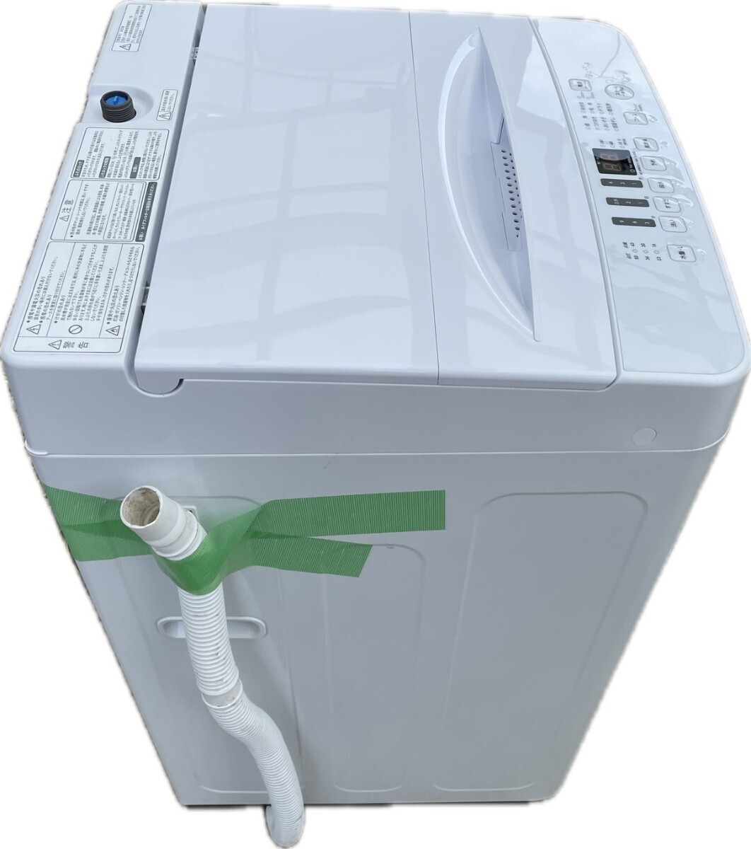 動作品 神奈川発 直接引き取り可 2022年製 Hisenseハイセンス AT-WM5511-WH 5.5kg 全自動電気洗濯機 縦型洗濯機 白 ホワイト アマダナ_画像4