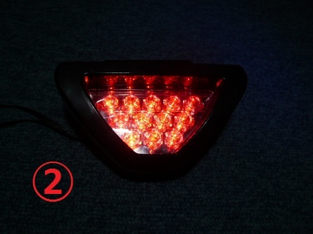 ＊Ｆ1風LED12発ブレーキバックフォグランプ eKワゴン GTO RVR アイ ランサー アウトランダー エクリプス ギャラン タウンボックス デリカ_画像7