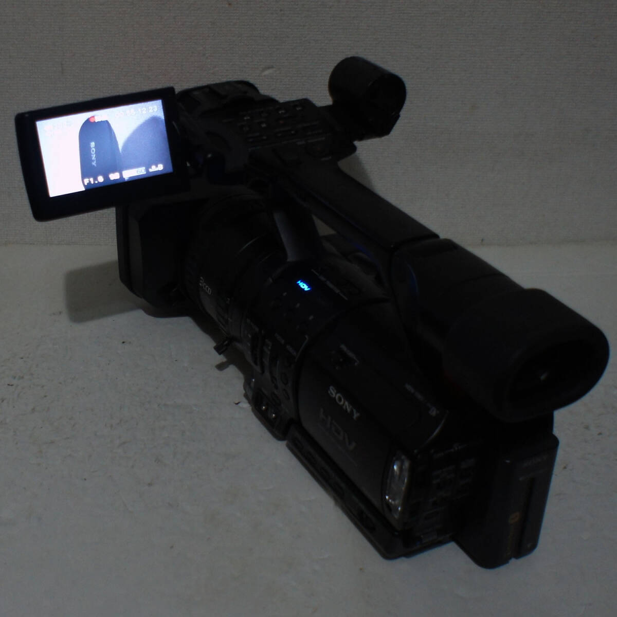 【送料無料】Sony HVR-Z1J 3CCD 業務用 miniDV HDV 良品 DRUM60H 動作確認済み_画像4