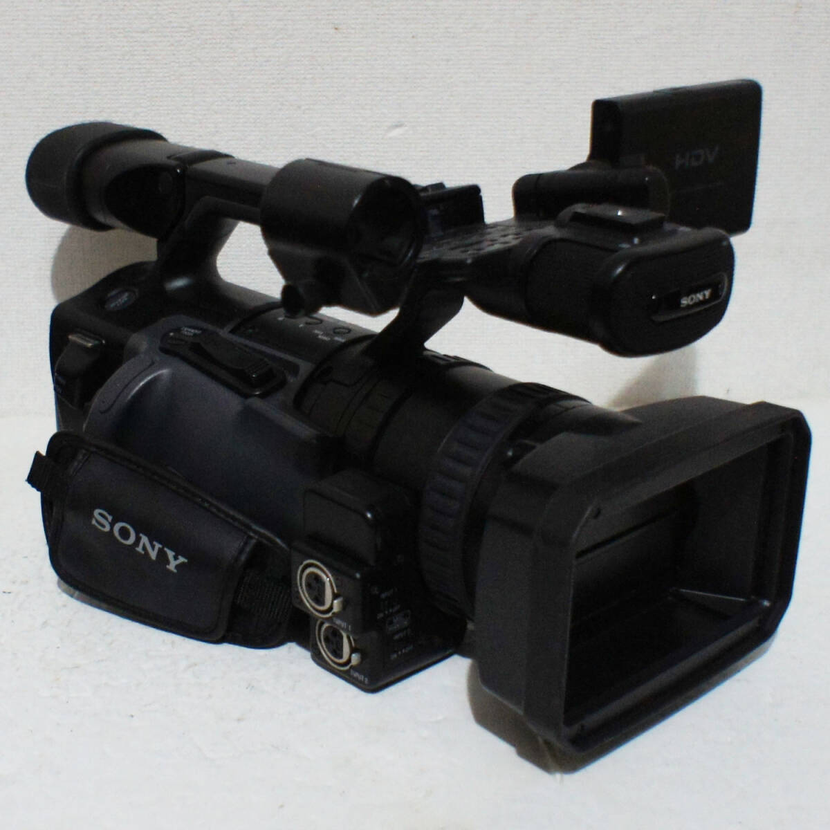 【送料無料】Sony HVR-Z1J 3CCD 業務用 miniDV HDV 良品 DRUM60H 動作確認済み_画像2