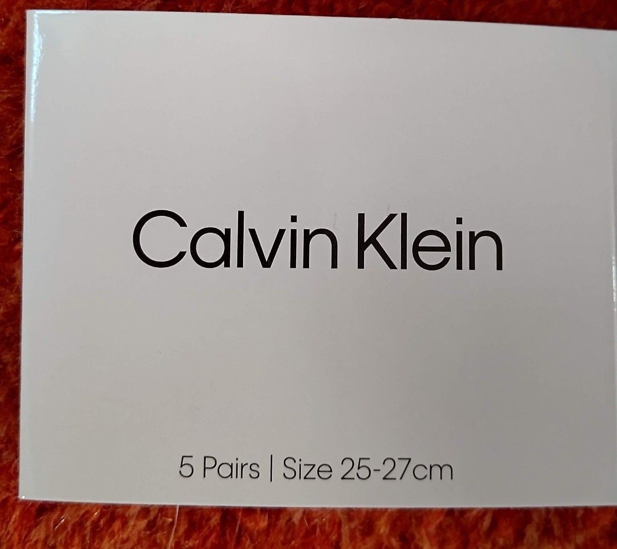 Calvin  klein   カルバンクラインメンズビジネスソックス5足セット