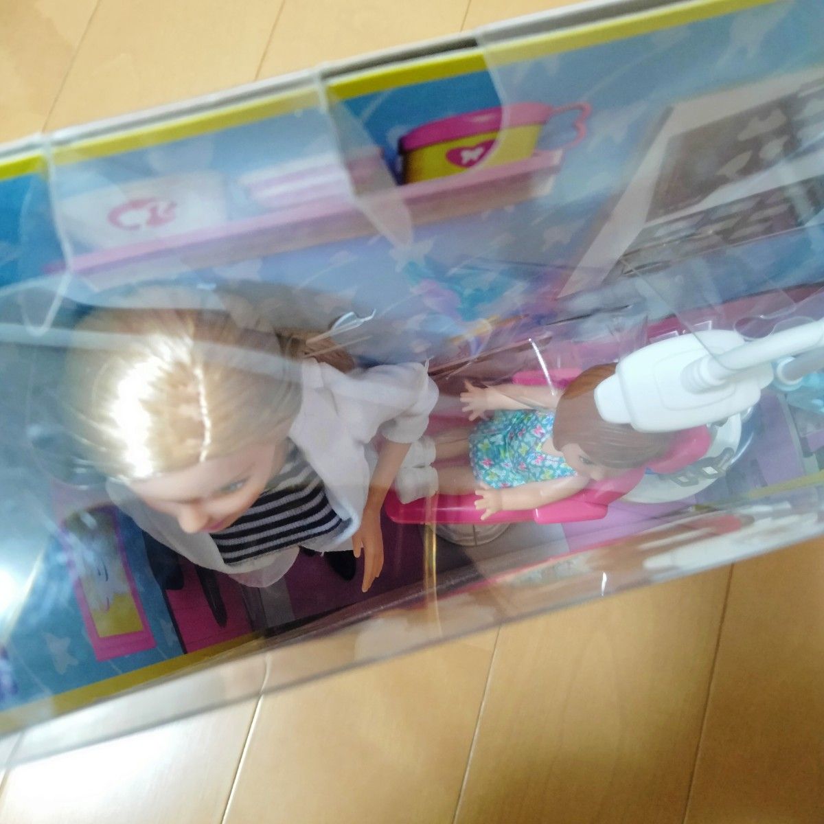 ケリーちゃん バービー人形 2体セット 歯医者 クリニック ケリーちゃん バービー人形 2体セット 歯医者 クリニック