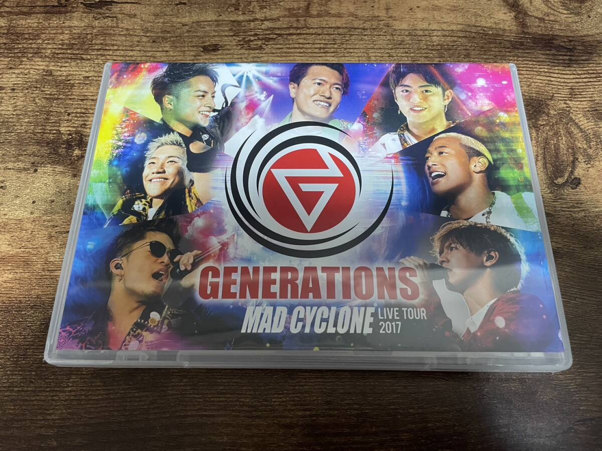 GENERATIONS from EXILE TRIBE DVD「LIVE TOUR 2017 MAD CYCLONE」★_画像1