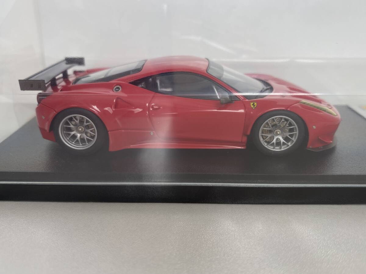 アイドロン EIDOLON メイクアップ MAKE UP 1/43 FERRARI 458GT2 2011 Red フェラーリ_画像8