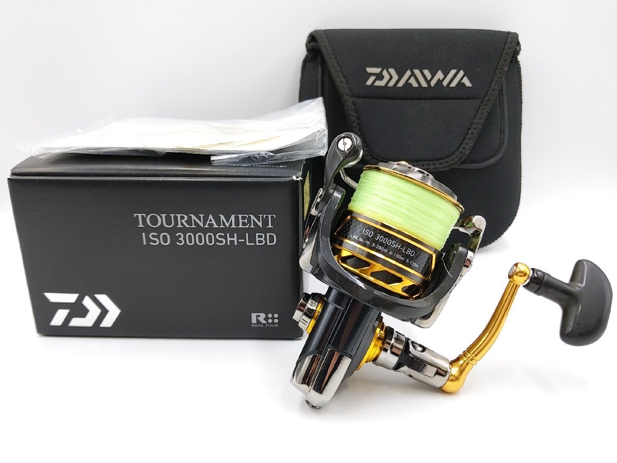 (管82540)Daiwa ダイワ 15 トーナメント ISO 3000SH-LBD 磯釣り フカセ リール