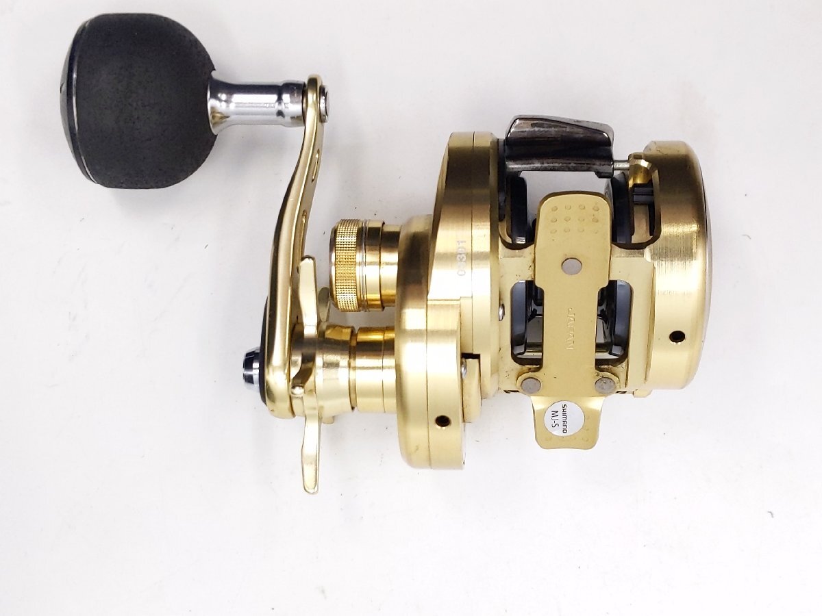 （管84228）Shimano シマノ 14 オシアコンクエスト 201HG 左巻き ジギング タイラバ ベイトリール_画像7