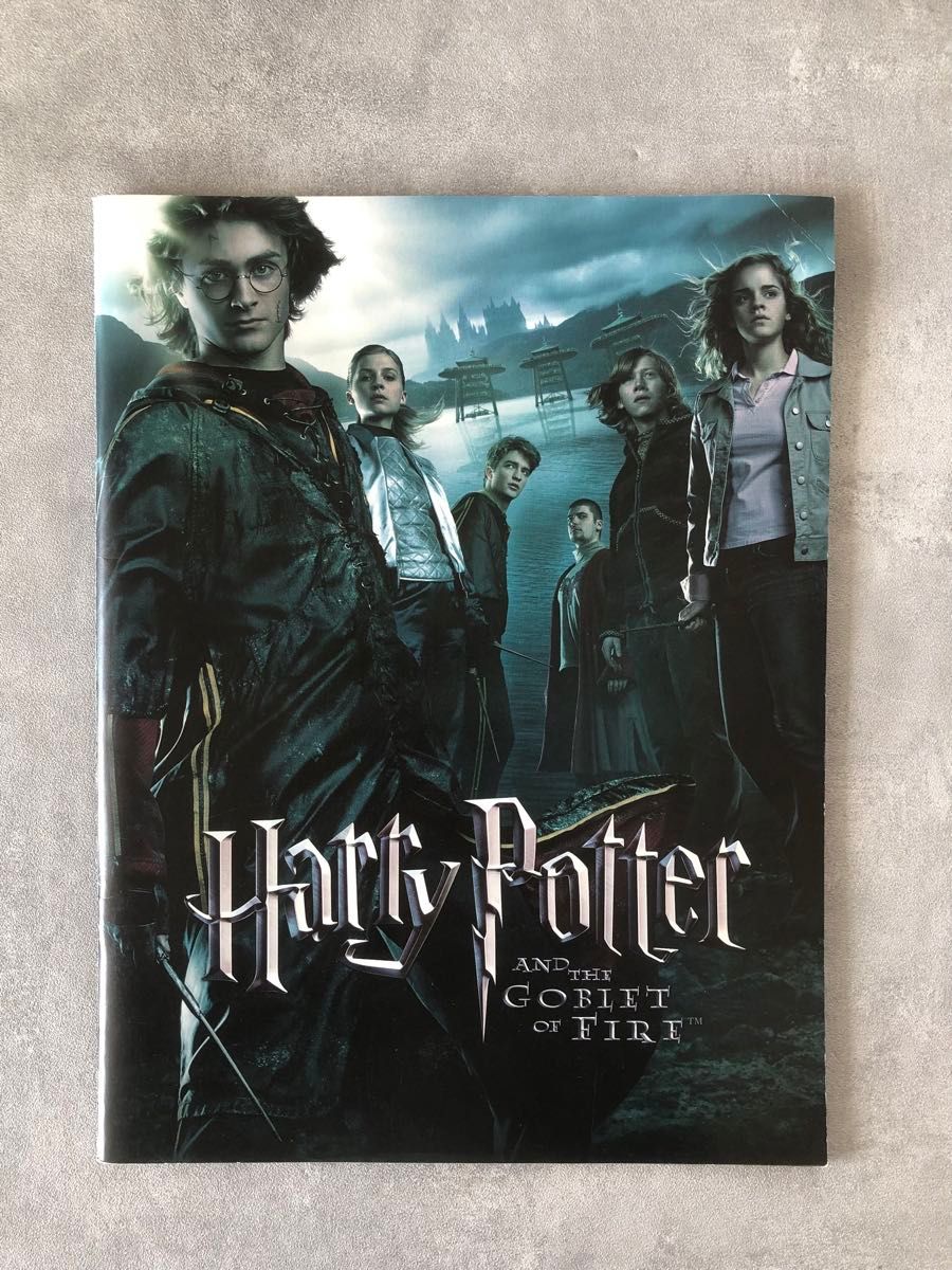 ハリーポッター映画チケット半券12枚・ハリーポッターと炎のゴブレットパンフレット1冊・映画版攻略ガイド1枚