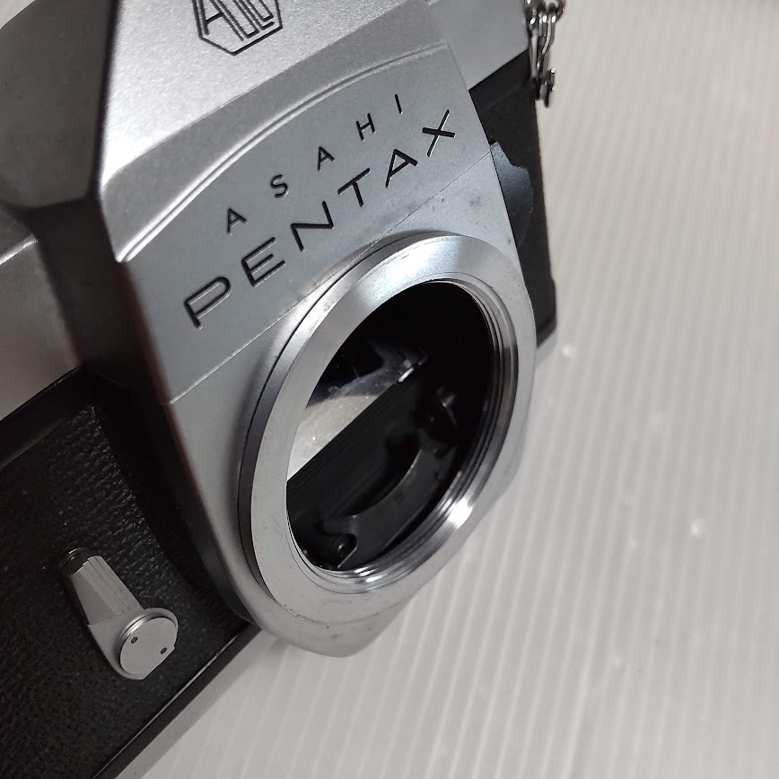 ●[現状品] ペンタックス Pentax Spotmatic SP 35mm 一眼レフフィルムカメラ シルバーボディのみ 4325918_画像10