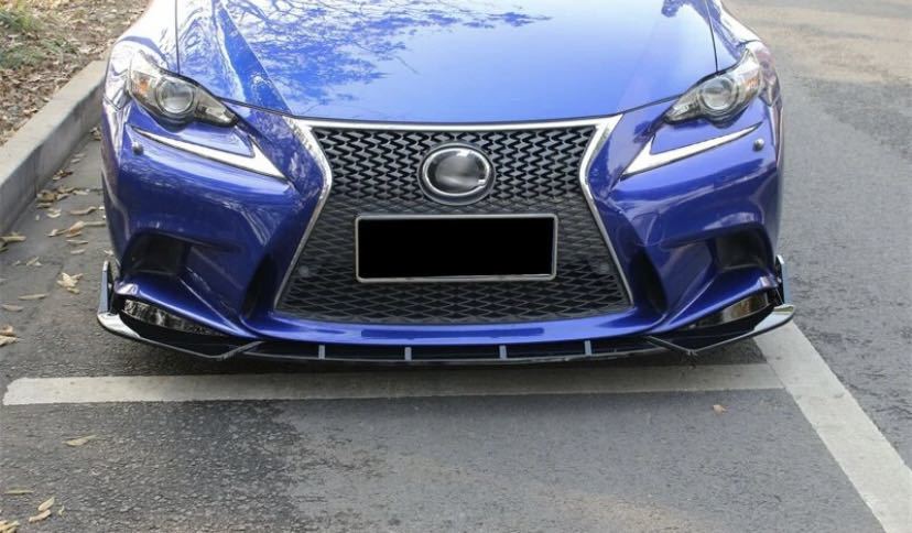 【送料無料】フロントリップ バンパーリップスポイラー,フロントアンダーバンパーキット,ガード,2014-2016, Lexus is250,is350,is300 f_画像5