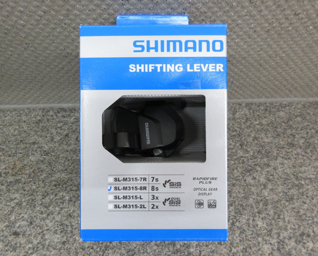 ■Shimano SL-M315-8R 8Sシフトレバー 未使用品の画像1