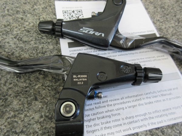 Shimano SORA BL-R3000 ロード/クロス兼用ブレーキレバー 未使用品の画像4