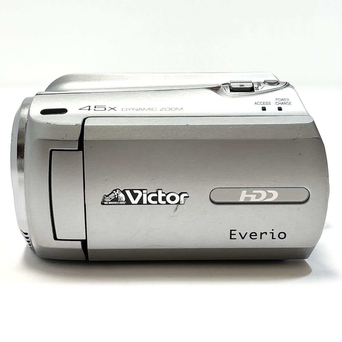 ビクター VICTOR ビデオカメラ Everio GZ-MG760-S HDD 120GB 45倍ダイナミックズーム alp色_画像3