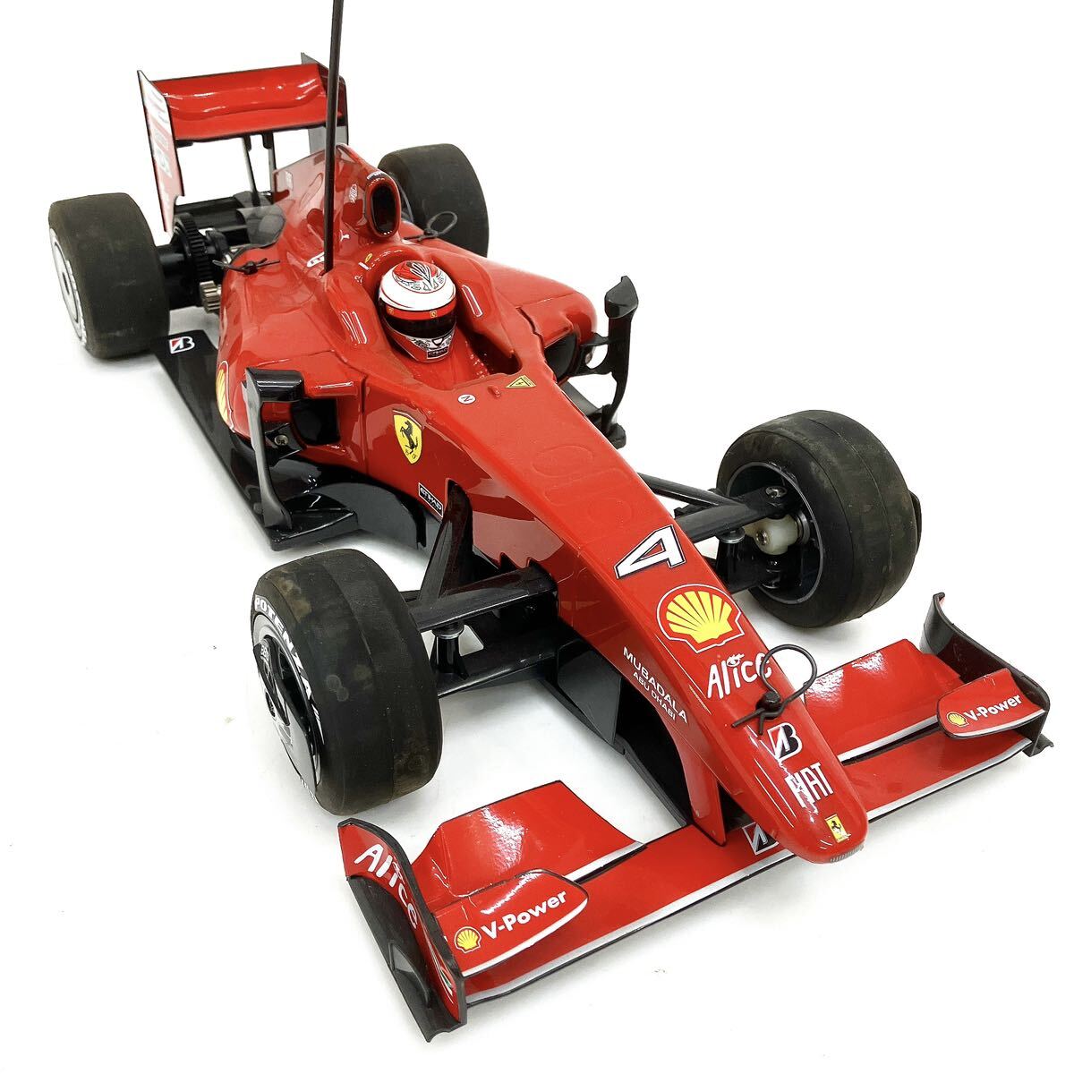 TAMIYA タミヤ 1/10 電動RC フェラーリ F60 F104シャーシ 組立て完成品 ラジコン 本体 箱付 alp川0227の画像2