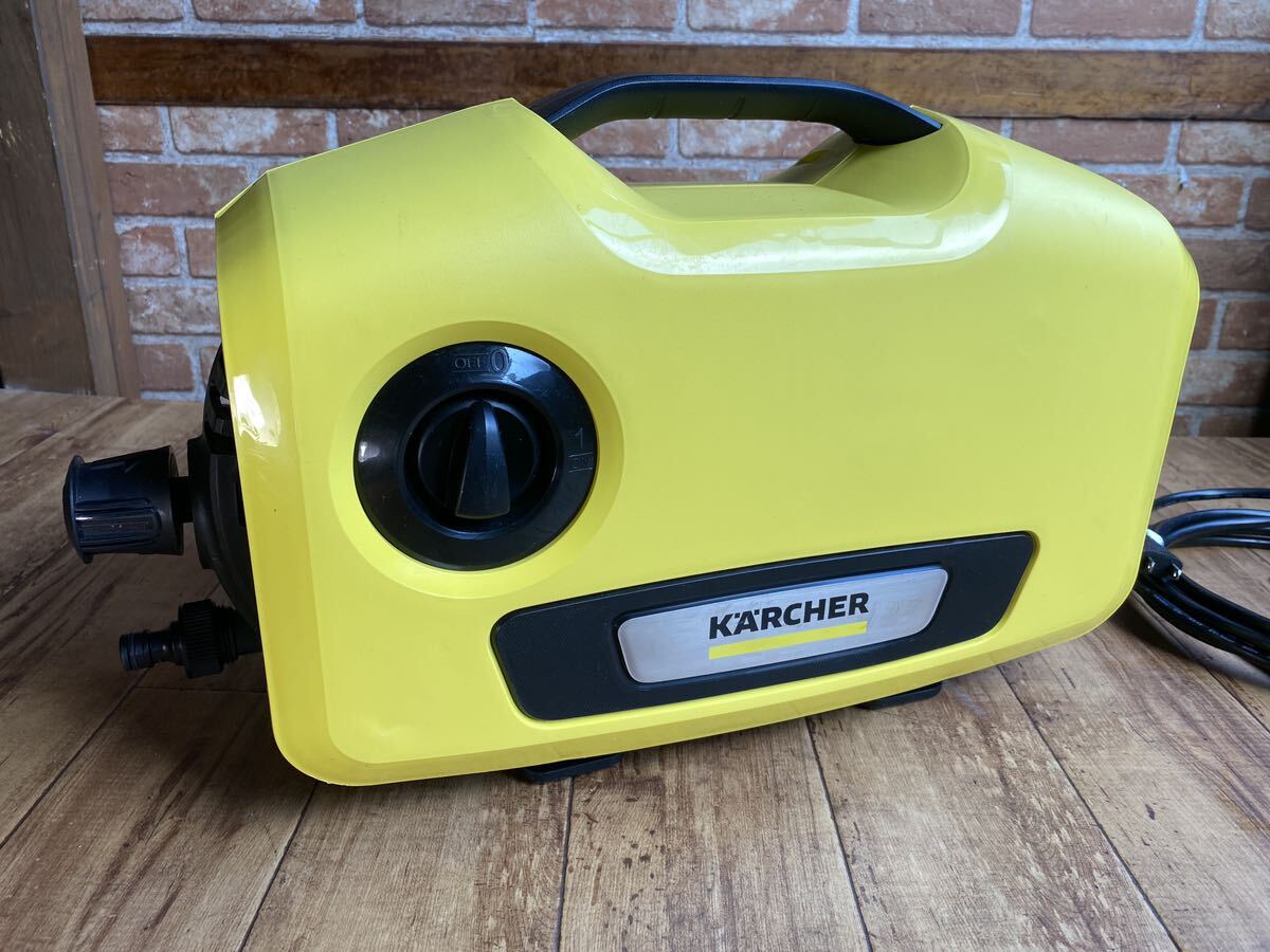 ♪♪ケルヒャー 家庭用高圧洗浄機 K2 サイレント 2020年 別売りパーツ付 動作確認済み♪♪_画像4