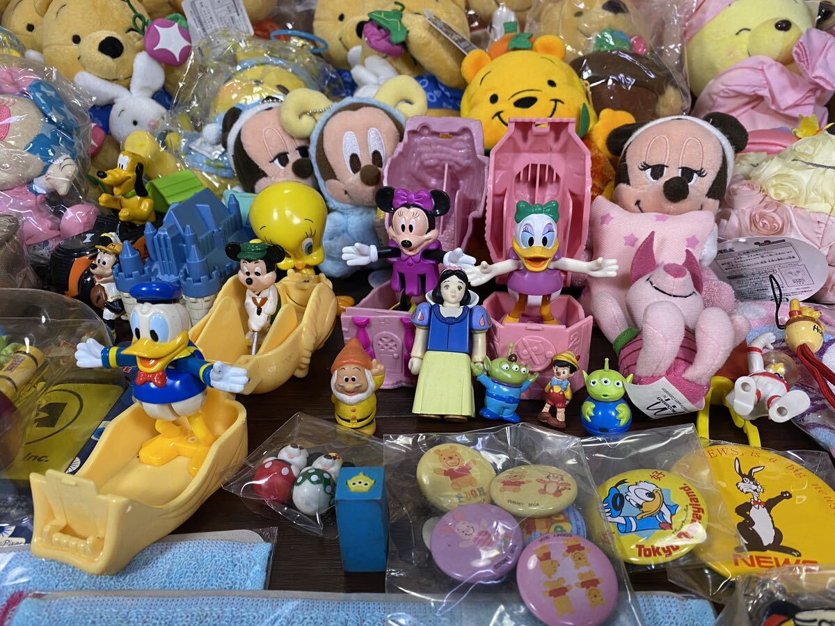 !![ large amount!] Disney Pooh soft toy / figure / towel other on image exists thing summarize goods!!