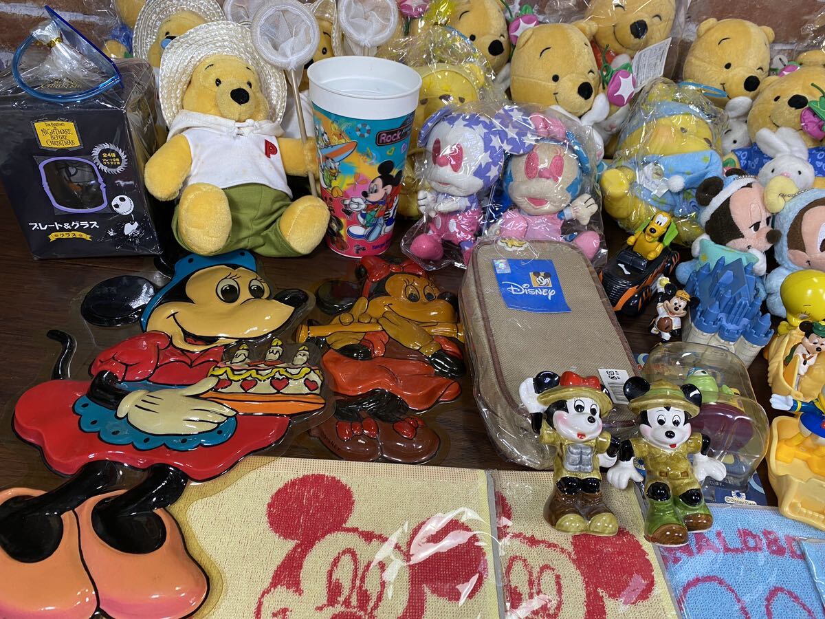 !![ large amount!] Disney Pooh soft toy / figure / towel other on image exists thing summarize goods!!