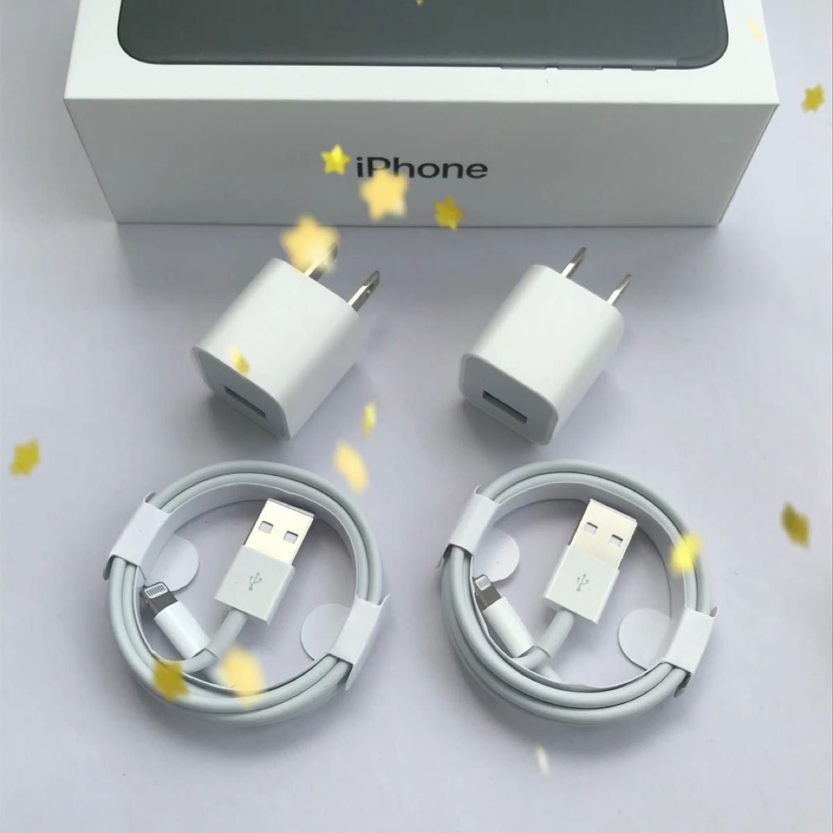 4本2m iPhone 充電器 新品 ケーブル 新品 充電ケーブル 新品 データ