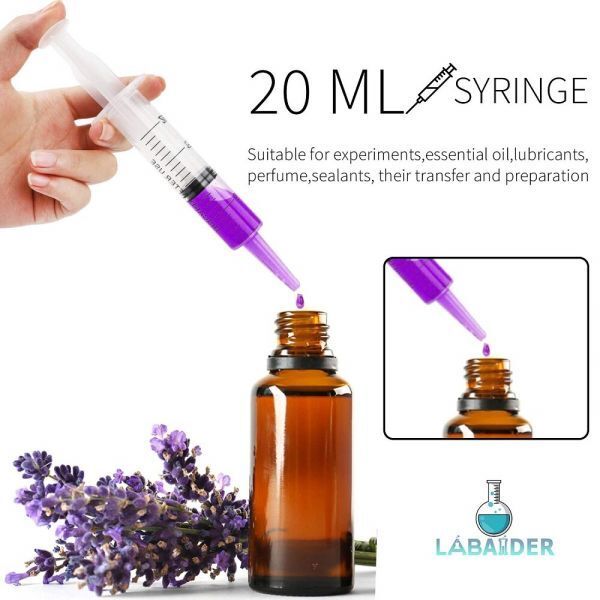 【新品】20ml プラスチック 注射器 シリンジ ペットDIY 給水器 投薬器 流動食 哺乳器 猫犬 薬補助 注入器 液状の薬 キャップ付き 5本 Z166_画像7