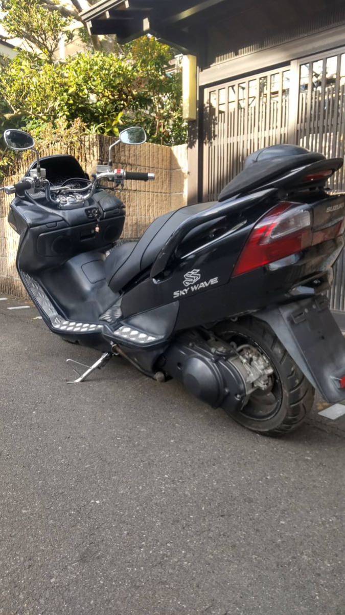 スズキ スカイウェイブ 250SS 実働車 書類ありの画像5