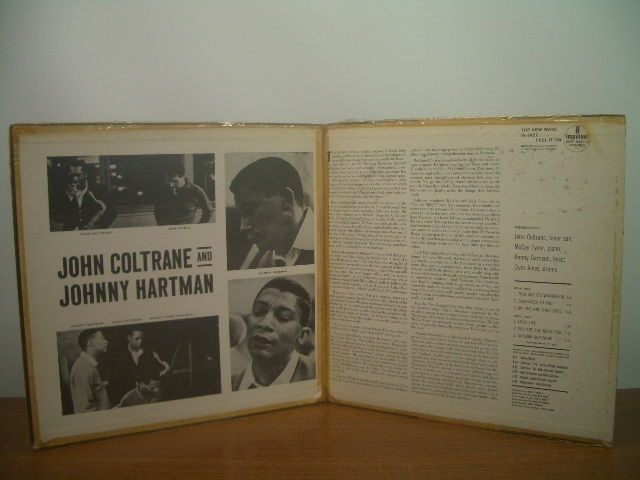 ◆ジョン・コルトレーン/ジョニー・ハートマン　JOHN COLTRANE AND JOHNNY HARTMAN　THE NEW OF JAZZ IS ON IMPULSE!　_画像3