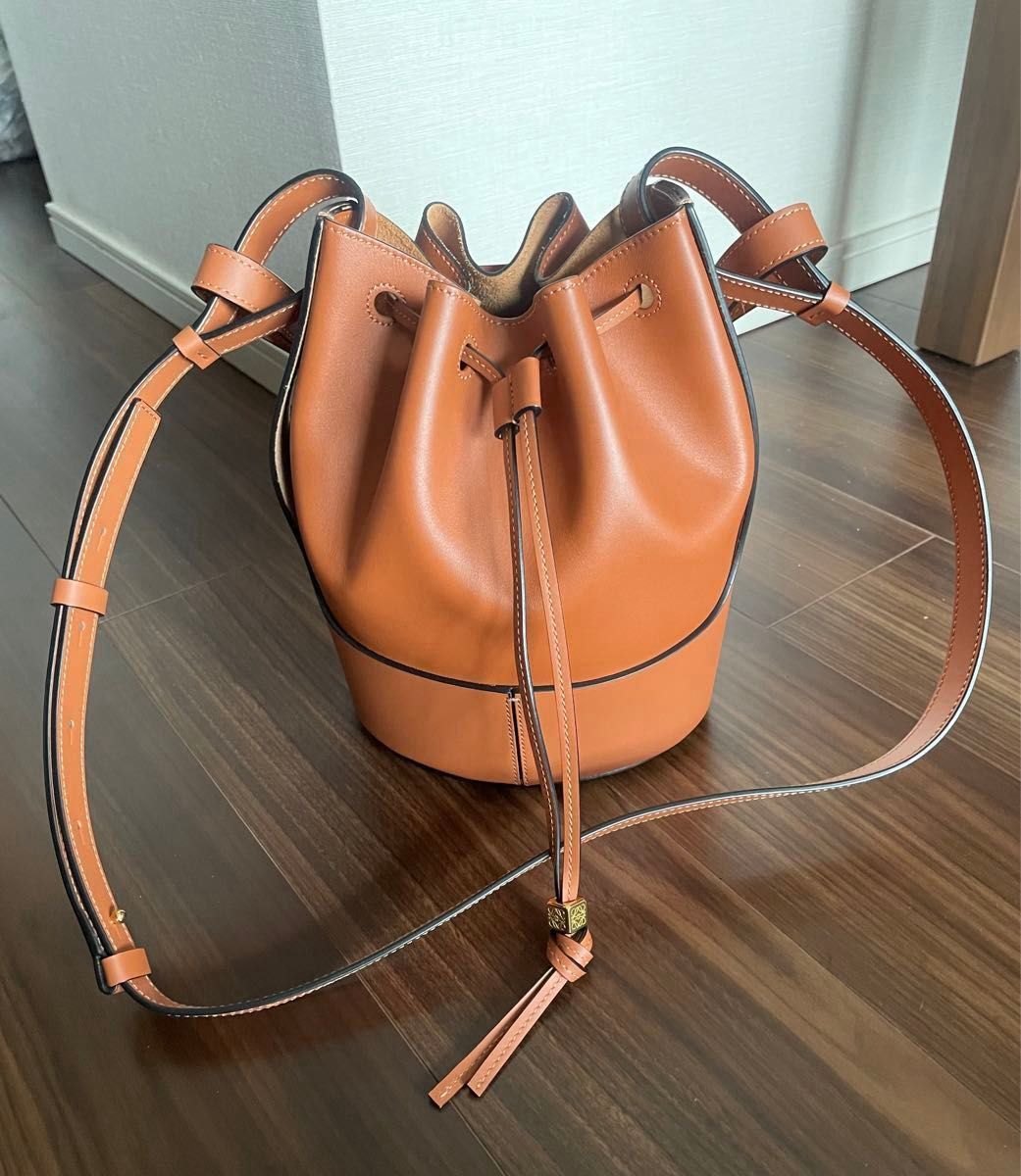 LOEWE ロエベ バルーンバッグ スモール クラシックカーフ タン パズル ショルダーバッグ  ハンドバッグ 2WAY