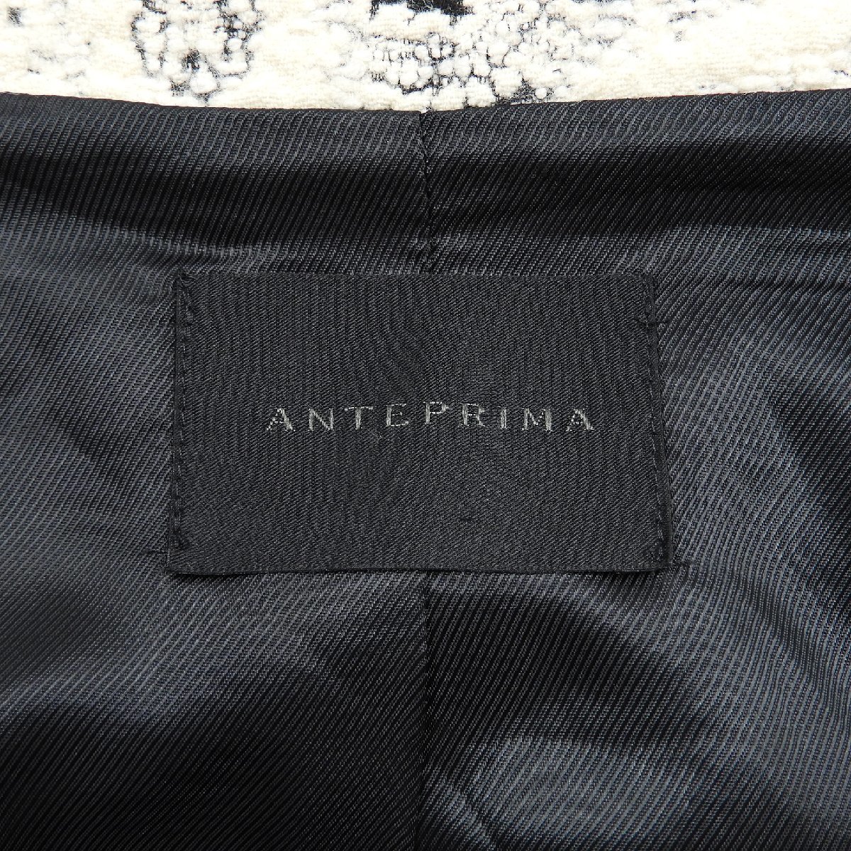 ANTEPRIMA アンテプリマ コート 柄 イタリア製 Size 40 #17144 レディース きれいめ カジュアル_画像3