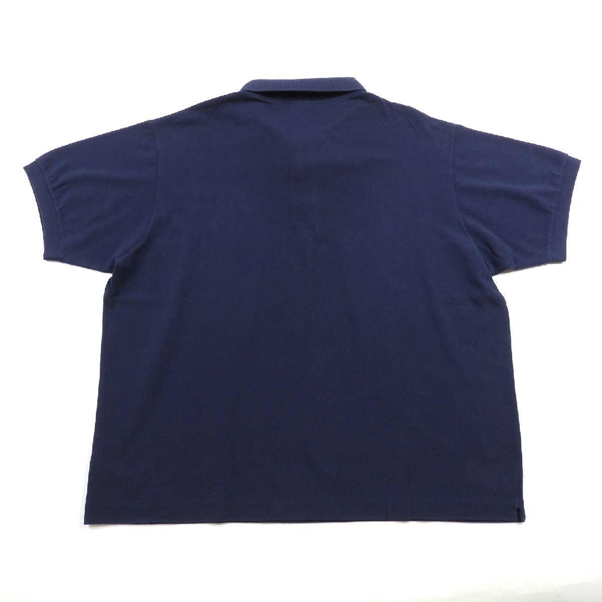 美品 LACOSTE ラコステ FA12505 鹿の子 ポロシャツ ネイビー size 3XL #17895 送料360円 アメカジ ビッグサイズ 半袖 トップスの画像2