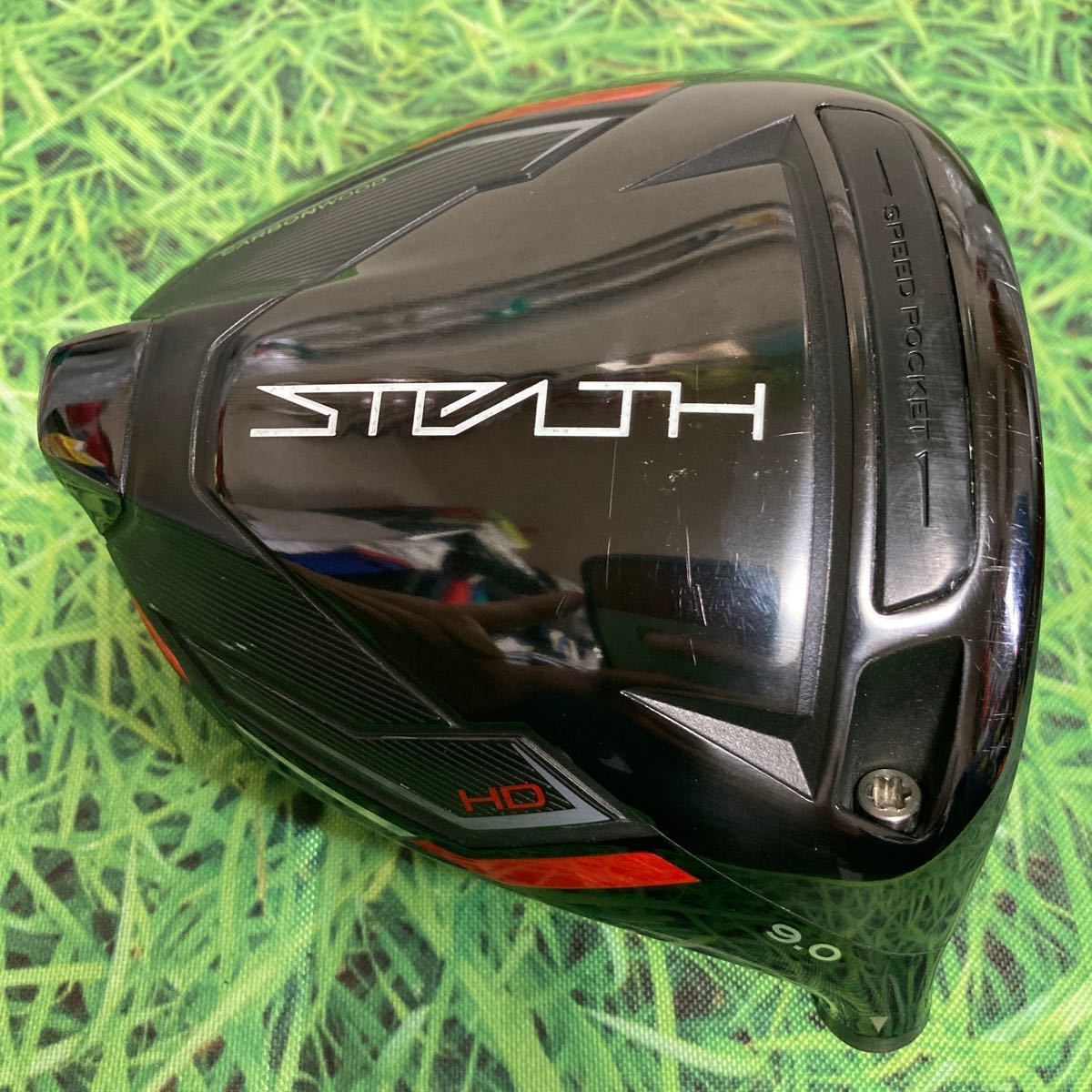 ☆送料無料☆TaylorMade(テーラーメイド)STEALTH HD 1W ヘッド・カバー☆ロフト：9.0°☆ステルスグローレシム☆Qi10SIMGLOIRE☆_画像2