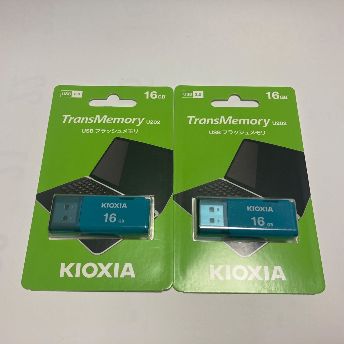KIOXIA USB フラッシュメモリ 16GB 2個セット キオクシア
